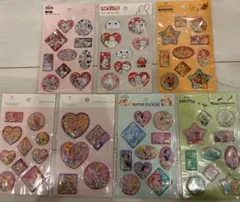 ディズニー ウォーターシール セリア 7枚セット