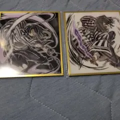 鬼滅の刃　ufotable WEBSHOPくじアクリル色紙　伊黒小芭内2枚セット