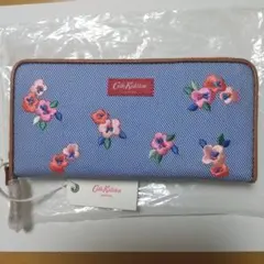 Cath Kidston 長財布 Pansy Twill ブルーのサムネイル