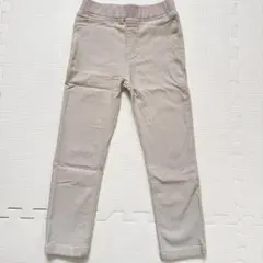 サマンサモスモス ラーゴム 裏起毛ストレッチパンツ Lagom キッズ ベージュ