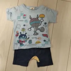 アンパンマン Tシャツ 上下セット 夏 幼児 男の子 90センチ