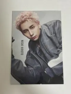 INI EXHIBITION 西洸人 入場特典 ポストカード INI展