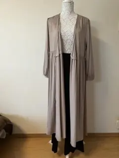 ロングブラウスとパンツ アンサンブル
