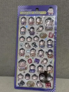 ボンボンドロップシール 和柄 お相撲さん