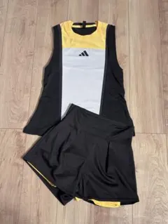 新品未使用】DESCENTE ノースリーブシャツ ショートパンツ セット