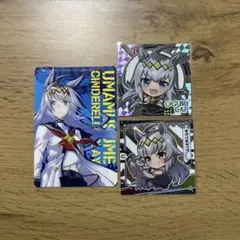 オグリキャップ　シール　3枚セット