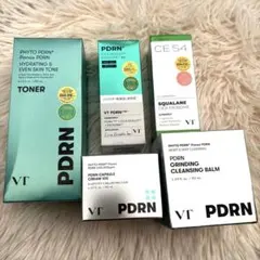 【新品】VT PDRNトナー＋クレンジングバーム＋美容液2種＋クリーム セット