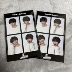 FANTASTICS 7th ANNIVERSARY ロト 佐藤大樹 F賞 2枚