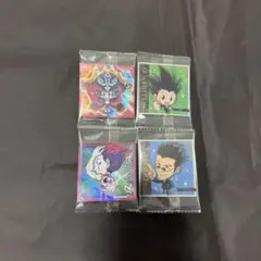 ハンターハンター　ウエハースシール　4枚セット　ヒソカ
