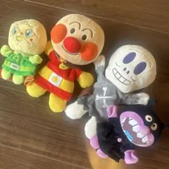 アンパンマンミュージアム パペット メロンパンナ ホラーマン バイキンマン 人形