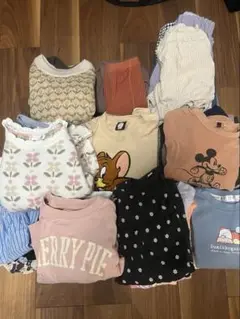 子供服セット（女の子：春夏秋冬）　120-130 【50着強】