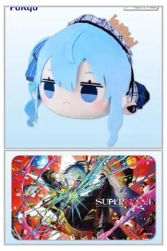 ホロライブ 星街すいせい　寝そべりBIGぬいぐるみ 大判マウスパッド