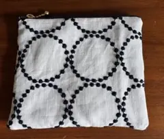 ミナペルホネン　ハンドメイドポーチ タンバリン