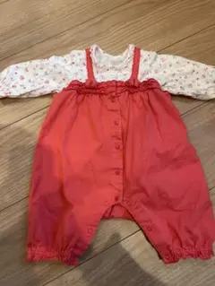 ミキハウス フラワープリントロンパース