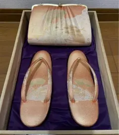 最終価格　新品　 創作 御誂 草履　 バッグ 和装小物 着物 振袖