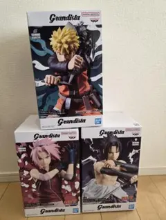 Grandista ナルトフィギュア 3体セット ナルト サクラ サスケ