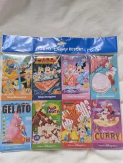 東京ディズニーリゾートメモ用紙 8個