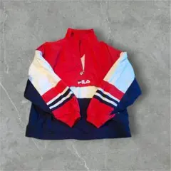 FILA(フィラ)ライトオン40周年記念限定モデル ナイロンプルオーバー喧嘩独学のサムネイル