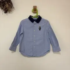 ラルフローレン シャツ　刺繍　4T ポロベア
