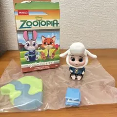 ズートピア　MINISO フィギュア　ベルウェザー　カードおまけ付き