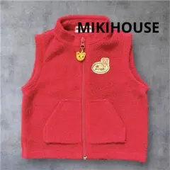 ミキハウス 90赤いベビーベスト