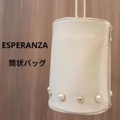 上品　パール装飾ハンドバッグ