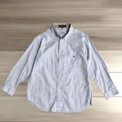 BURBERRY バーバリー 刺繍 ノバチェック ボタンダウンシャツ 130cm