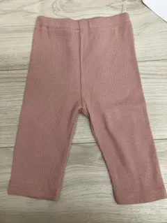 新品未使用　女の子　ズボン　7分丈　90㎝　くすみピンク　動きやすい