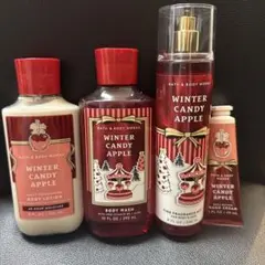 【Bath & Body Works】ウィンターキャンディアップル 4点セット