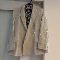 DRESSTERIOR ダブルテーラードジャケット ベージュのサムネイル