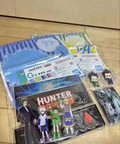 HUNTER×HUNTER アクリルスタンド キーホルダー ハンカチ