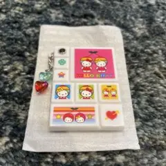 サンリオ 平成女児アイテムシリーズ シークレットタイルシール風ミニミラー キティ