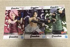 NARUTO 疾風伝　フィギュア　3点セット　サクラ　サスケ　カカシ　ナルト