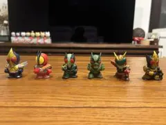 仮面ライダーキッズ6 6体セット