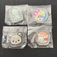 サンエックス アクリルブロック アフロ犬　コリラックマ　にゃんにゃんにゃんこ