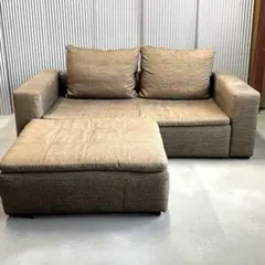 【BoConcept】ボーコンセプト ソファ オットマン付き 大型カウチ 北欧