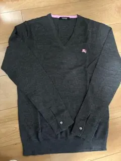 BURBERRY BLACK LABEL Vネックセーター サイズ2