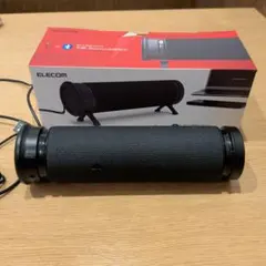 【1ヶ月使用】ELECOM スピーカー 本体 ブラックのサムネイル