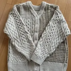 niko and... ケーブルニットセーター F