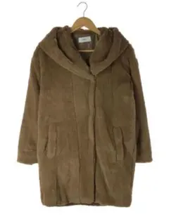 ショールカラーエコファーコート