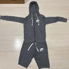 NIKE セットアップ パーカー ショートパンツ グレー