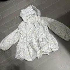 花柄フード付きジャケット