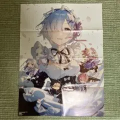 Re:ゼロから始める異世界生活 フェア特典 ペーパースタンド 3種 リゼロ