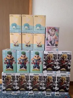 僕のヒーローアカデミア フィギュア 5種17体 まとめ売り