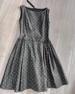 FOXEY NEW YORK　ワンピース　アンティークドットフレア