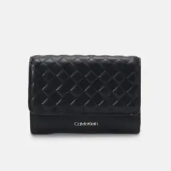 【極美品】Calvin Klein ミニキルト スモールウォレット ミニ財布