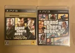 PS3 グランド・セフト・オートIV & V セット　グラセフ