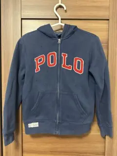 Polo Ralph Lauren ネイビー パーカー M (10-12)