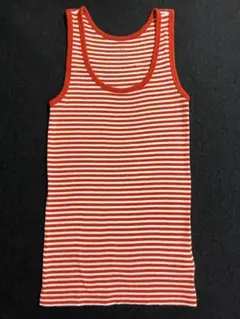 美品★【GAP】タンクトップ（白✖️オレンジ）のサムネイル