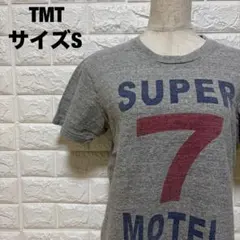 T.M.T. グレー 半袖Tシャツ S グラフィックプリント 春夏【2340】のサムネイル